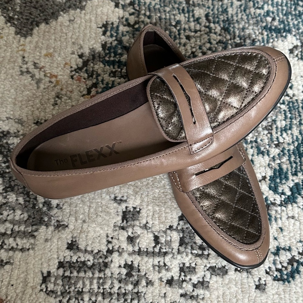 The FLEXX Women's Bronzo/Desert Shadow/Cashmere Risolution size 9 like new - Picture 3 of 16